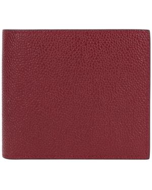 Thom Browne Pebble Textured Bifold Wallet