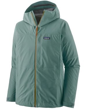Patagonia Boulder Fork Rain Performance Jacket - Green