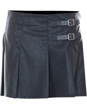 Pinko Zippered Skirt - Blue