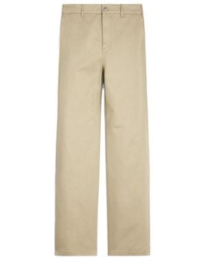 Celine Straight Chinos - Natural