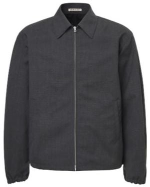 AURALEE Oversized Jacket - Black
