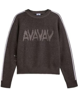 adidas Originals By Avavav Knit Jumper - Grey