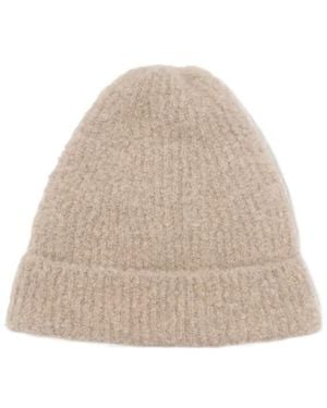 The Row Leomir Beanie - Natural