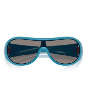 Miu Miu Eyewear Ivresse Oversized Sunglasses - Blue