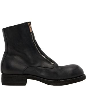 Guidi Gr07Fz Ankle Boots - Black