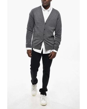 DSquared² Patch Pocket Cardigan - Grey