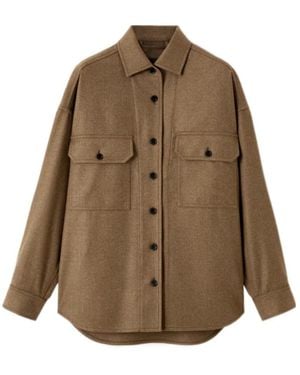 Loro Piana Darby Overshirt - Brown