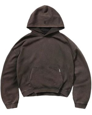 Represent Relaxed Logo Hoodie - Grey