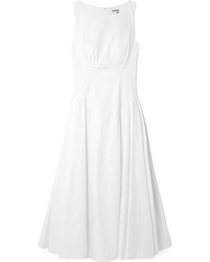 STAUD Gwminimalist Dress - White