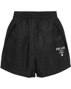 Prada Re-Nylon Shorts - Black