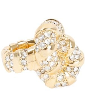 Lanvin Mélodie Emellished Ring - Metallic