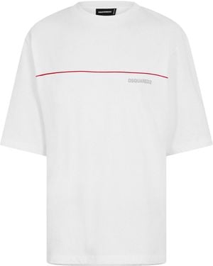 DSquared² Oversized T-Shirt - White