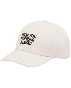 Ami Paris Logo-Embroidered Buckle Baseball Cap - White