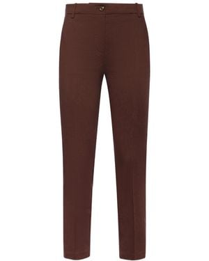 Pinko Belt-Loops Pants - Brown