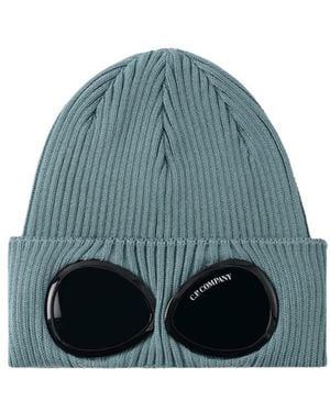 C.P. Company Goggles And Knitted Hat - Blue