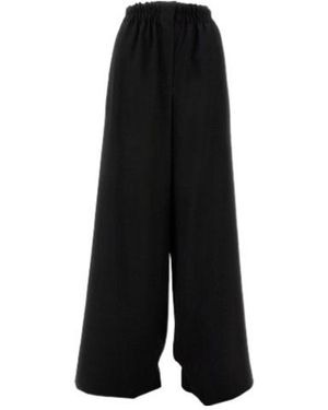 Quira Elastic Joggers - Black