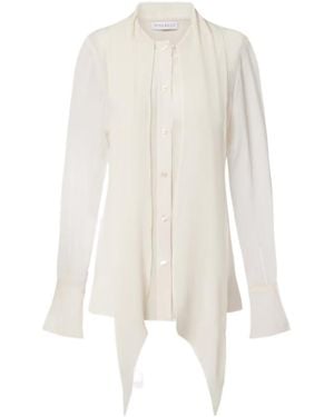 Nina Ricci Scarf-Detail Blouse - White