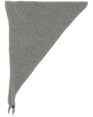 Extreme Cashmere Triangle Headscarf - Grey