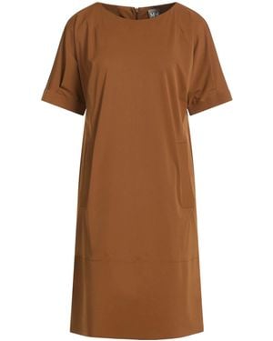Max Mara Minimalist Dress - Brown