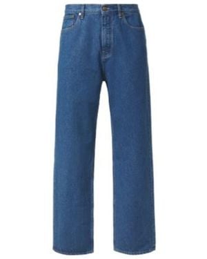 Jil Sander Straight Jeans - Blue