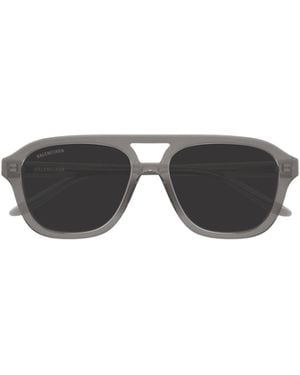 Balenciaga Eyewear Daily Pilot Frame Sunglasses - Multicolour