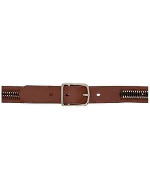 Chloé Chloé Louela Buckle Belt - White
