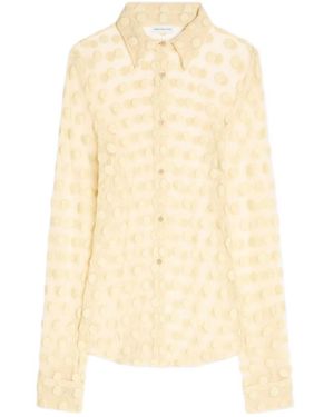 Dries Van Noten Polka Dot Shirt - Natural