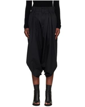Comme des Garçons Casual Trousers With Belt Loops - Black