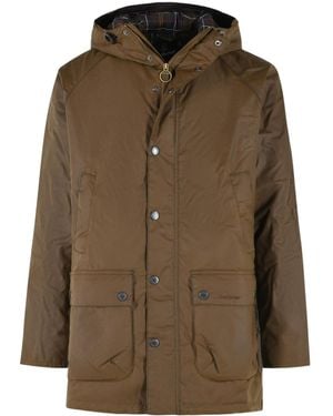 Barbour 'Bedale' Cotton Cerato Parka - Green