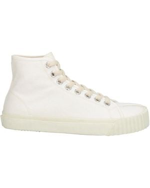 Maison Margiela Plain Colour Trainers - Natural