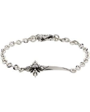 Emanuele Bicocchi Stella Ventis Dagger Bracelet - White