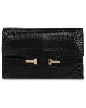 Tom Ford T-Logo Wallet - Black