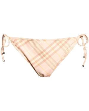 Burberry Signature Print Bikinis - Natural
