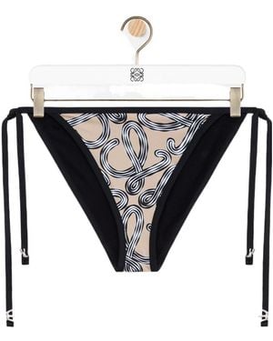 Loewe Technical Jersey Bikini Bottoms - Black