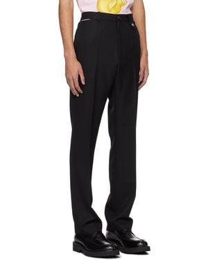 Egonlab Belt-Loop Casual Pants - Blue