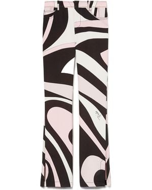 PUCCI Marmo-Print Trousers - White