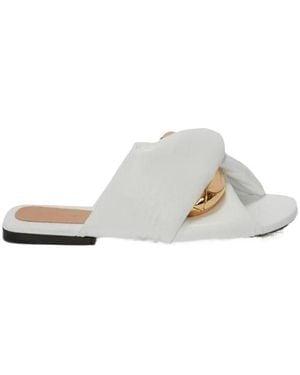 【JW ANDERSON】Logo Flat Sandals/追跡+関税+全国送料込み JW ANDERSON】Logo Flat Sandals/追跡+関税+全国送料込み JW