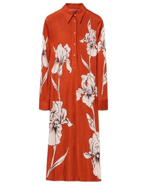 La DoubleJ Perry Street Midi Dress - Red