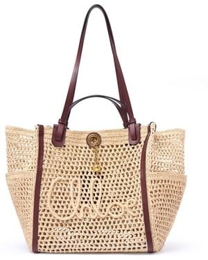 Chloé Chloé Iconic Double Carry Bag - Natural