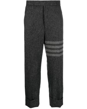 Thom Browne Striped Pants - Gray