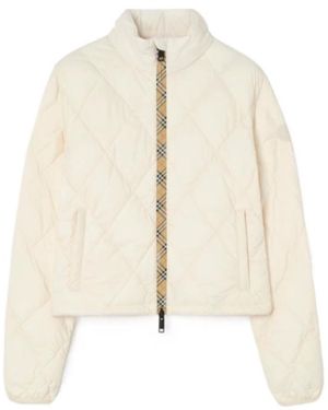 Burberry Packable Quilted Nylon Bramford Jacket - Natural