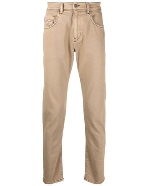 DIESEL Slim-Cut Chino Trousers - Natural