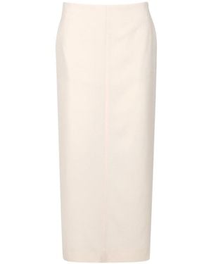 Philosophy Di Lorenzo Serafini Solid-Color Skirt - White