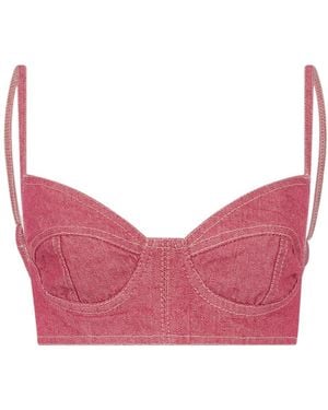 DSquared² Denim Bra - Pink