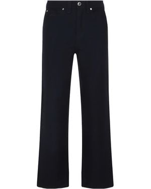 Brioni Tailored Straight-Leg Trousers - Blue