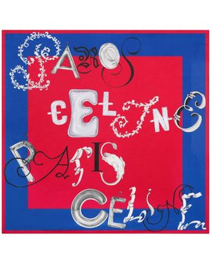 Celine Square - Red
