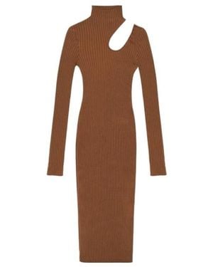 Anine Bing Victoria Dress - Brown