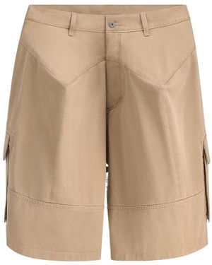Dior Cargo Shorts - Natural