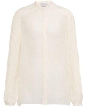 Gabriela Hearst Long Sleeve Shirt - White