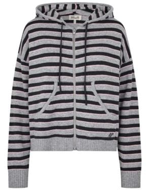 Baum und Pferdgarten Calley Striped Hooded Jumper - Grey